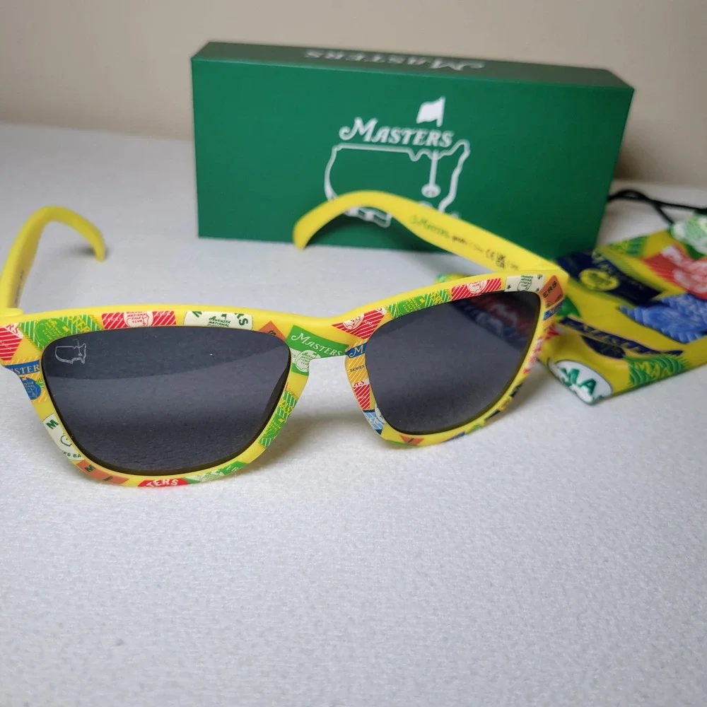 2026 Masters Goodr The Badges‎ Yellow Polarized Sunglasses Augusta National Golf